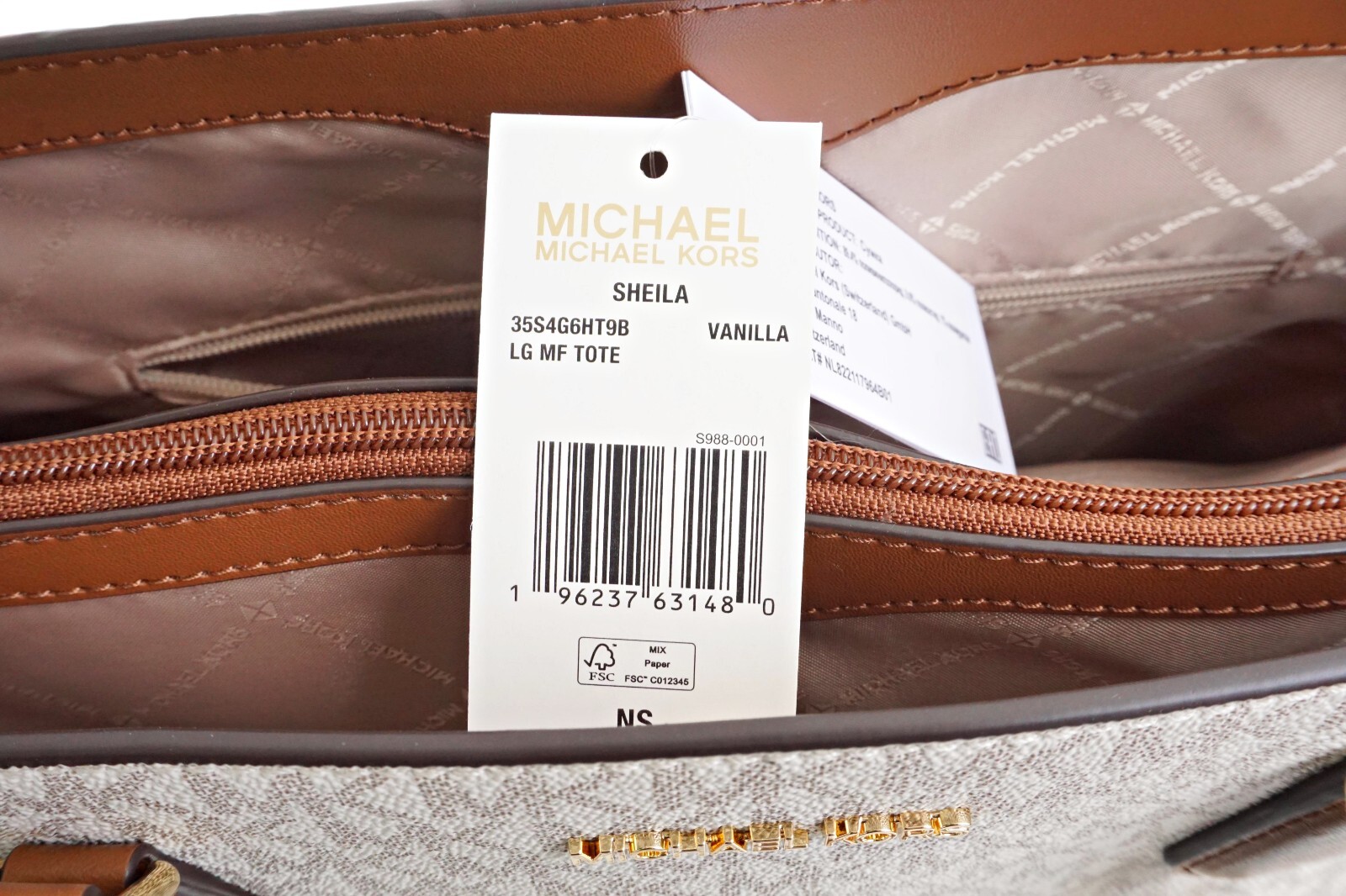 Michael Kors Tasche Handtasche Shopper Sheila Large MF Tote  