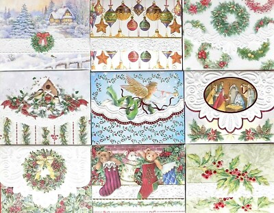 Carol Wilson Holiday Blank Note Card Portfolios ~~ Christmas Must-Have ~~ F / S