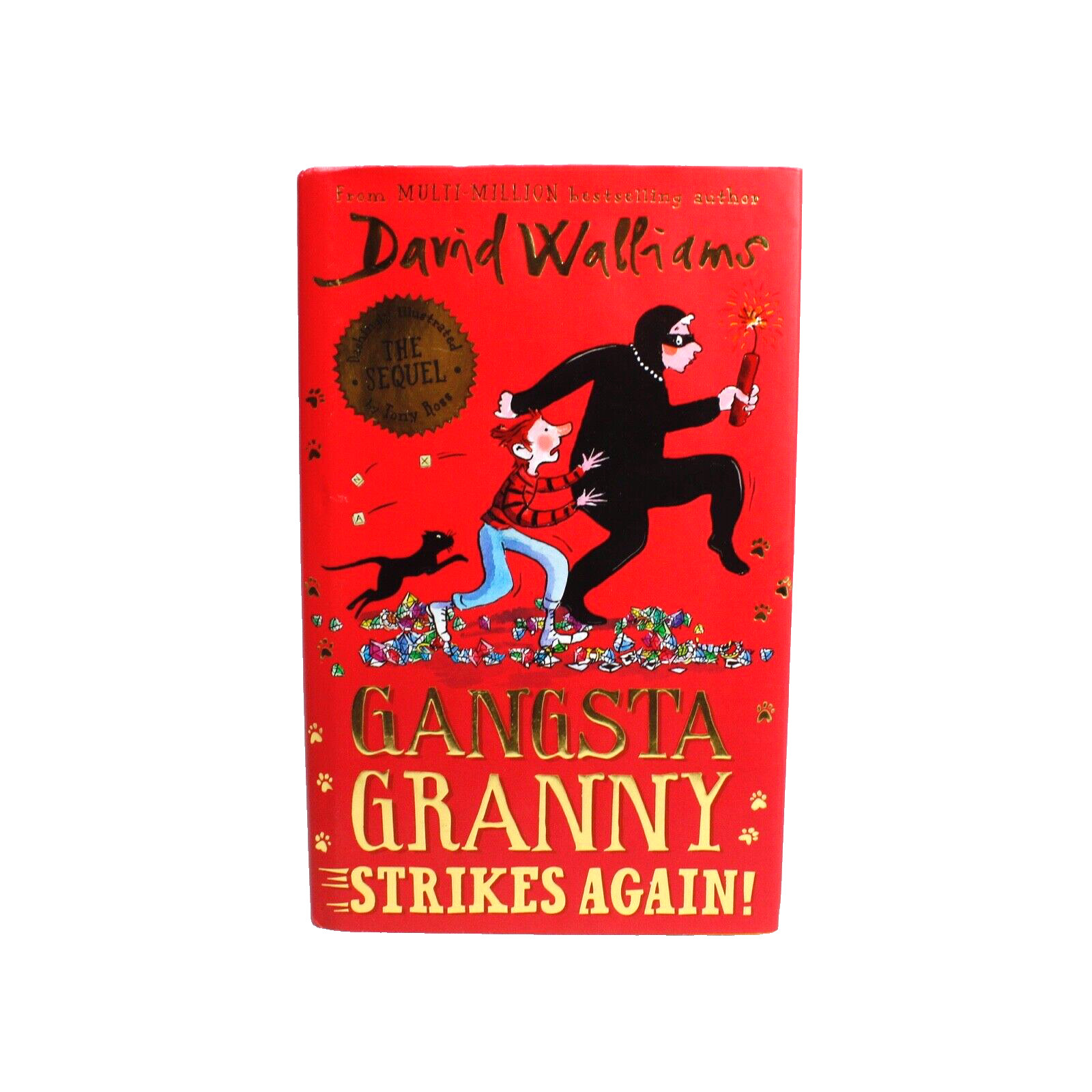 Gangsta Granny Strikes Again! by David Walliams (Hardcover, 2021)