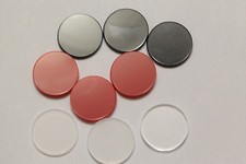 20x Laser Cut Disc Circle Shape Acrylic Pieces for Modeling Crafts