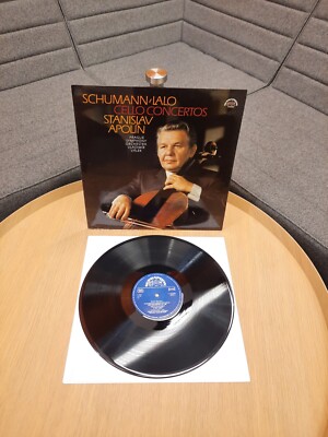 NM! Schumann Lalo Stanislav Apolin Prague Symphony Orchestra SUPRAPHON STEREO LP