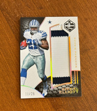 Ezekiel Elliott 2016 Limited Rookie Phenoms Gold Patch Buckeyes Cowboys /25 RC