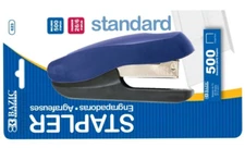 Two Tone Standard Stapler (26/6) with 500 Ct. Staples Random Color High-quality