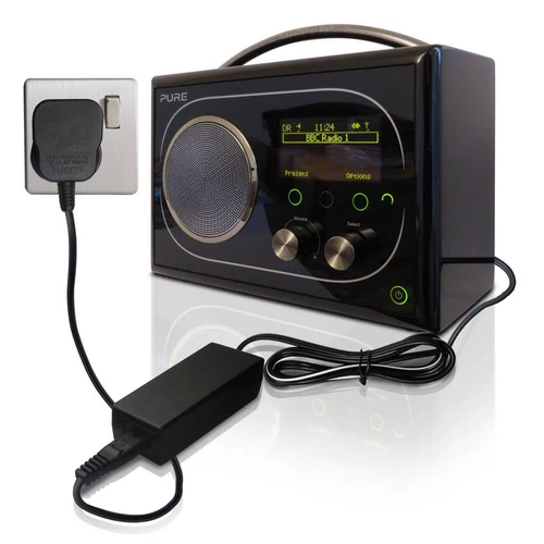 DC 6V Mains Power Supply Adapter Adaptor Charger for PURE Evoke-1S DAB RADIO