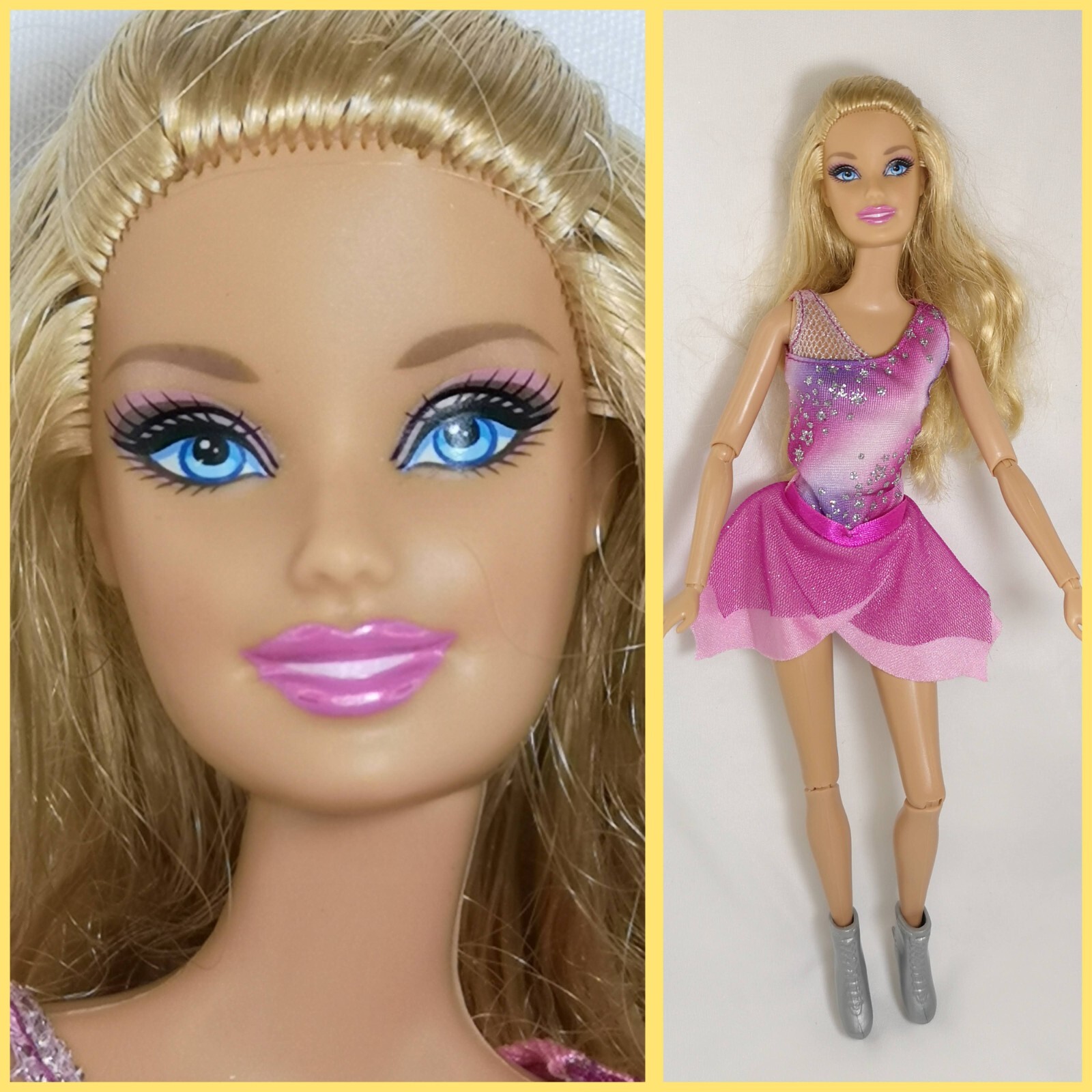 ICE SKATER BARBIE Doll From I CAN BE GIFTSET 2011 TOYS R US 