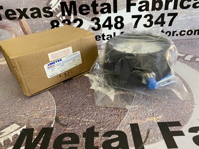 Manometro AMETEK 1981 0-3500PSI – Quadrante 4 1/2" – Attacco 1/4" ANPT – Usato Come Nuovo