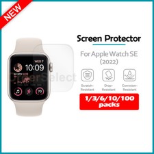1-100 Lot LCD Ultra Clear HD Screen Protector for Apple Watch iWatch SE 2022
