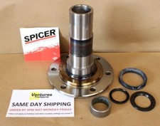 1977-1991 Chevy Gm K30 K35 V30 4x4 Dana 60 Front Axle Spindle Genuine Spicer