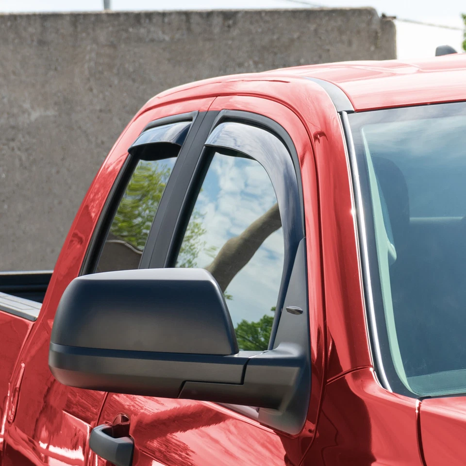 Protectores de lluvia Viseras de ventilación Sombra 2007-2021 Toyota Tundra Doble cabina en canal⭐⭐⭐⭐⭐⭐⭐ Foto 3 de 4