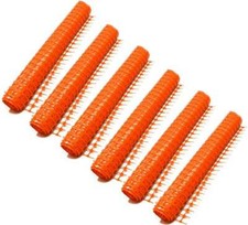 6x 50x1m Siatka budowlana Siatka ostrzegawcza Siatka ochronna Pomarańczowa, Ogrodzenie barierowe Ogrodzenie łapiące Ogrodzenie budowlane