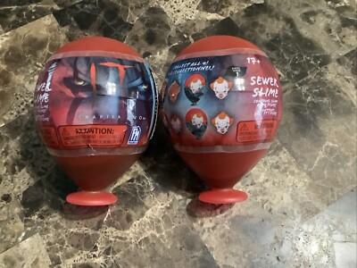 PHATMOJO IT CHAPTER TWO SEWER SLIME & MINI FIGURE INSIDE LOT OF (2) NEW SEALED!