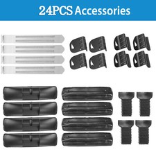 24pcs Replacement Parts Accessories For Universal Car Top Roof Rack Cross Bar