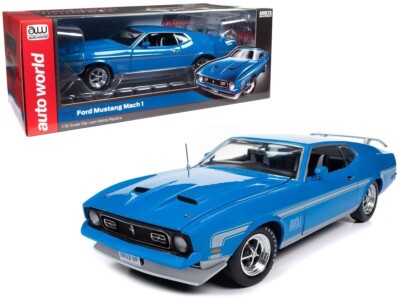 Auto World 1/18 American Muscle - 1972 Ford Mustang Mach 1 Grabber