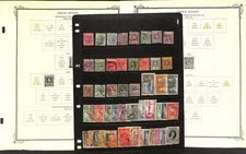 Gold Coast Stamp Collection on 6 Scott Specialty Pages, 1898-1948 (BG)