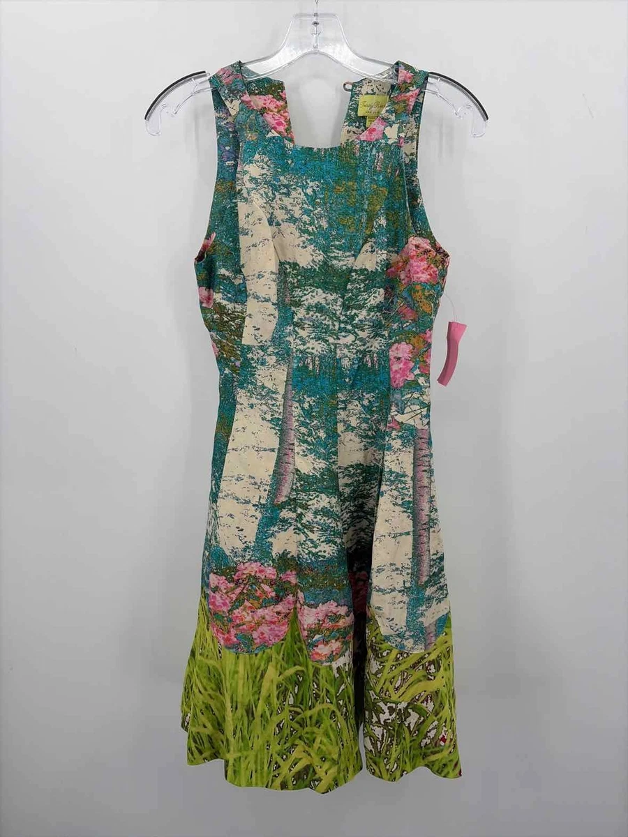 green emerald velvet dress Tracy Reese main image 0