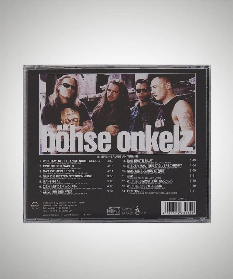 Boehse Onkelz Wir ham' noch lange nicht genug (CD) (ИМПОРТ ИЗ ВЕЛИКОБРИТАНИИ) - Изображение 2 из 2