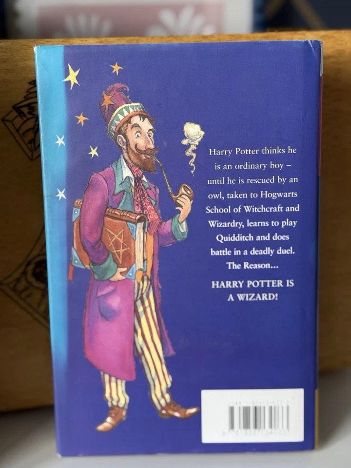 Harry Potter and the Philosopher's Stone - Young Wizard 3rd Print 1998 Hardback - Image 3 of 4