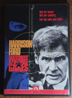 Patriot Games (DVD, 1998, Widescreen) Action Harrison Ford Anne Archer Sean Bean