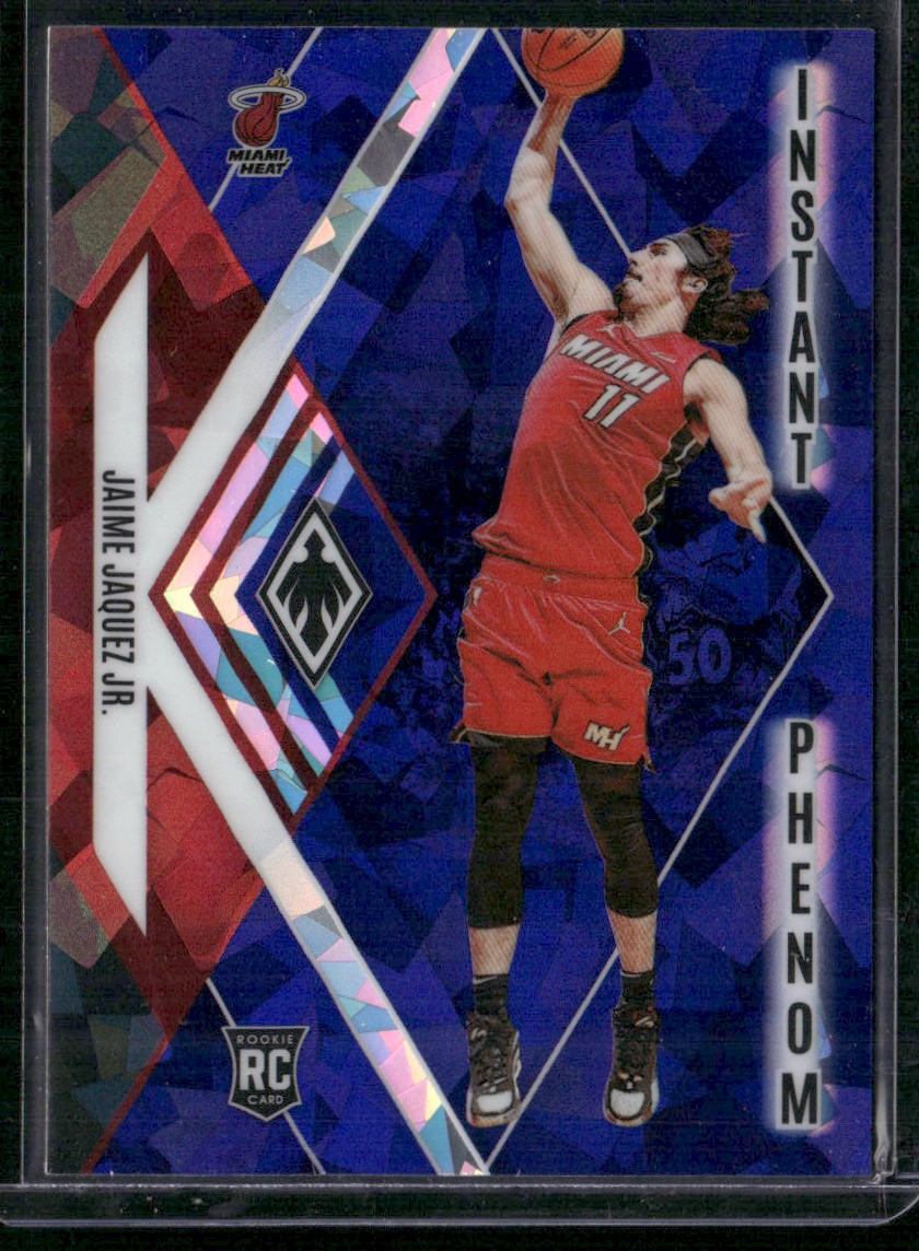2023-24 Panini Phoenix #2 Jaime Jaquez Jr. Instant Phenom Phoenix Blue Ice