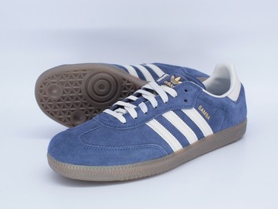 ADIDAS SAMBA ADV SHOE US 11,5 EUR 46 DARK BLUE GREY ONE GUM