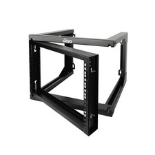 6U Wall Mount Server Rack, Open Frame Network Rack for 19" Computer/AV/Data/I...