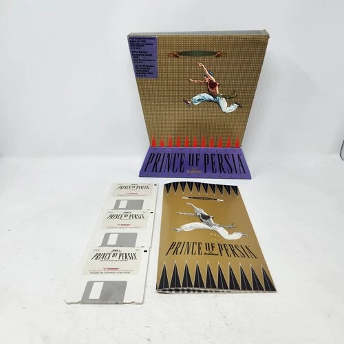 Prince of Persia Big Box W Manual For Macintosh 3.5in Floppy Disc