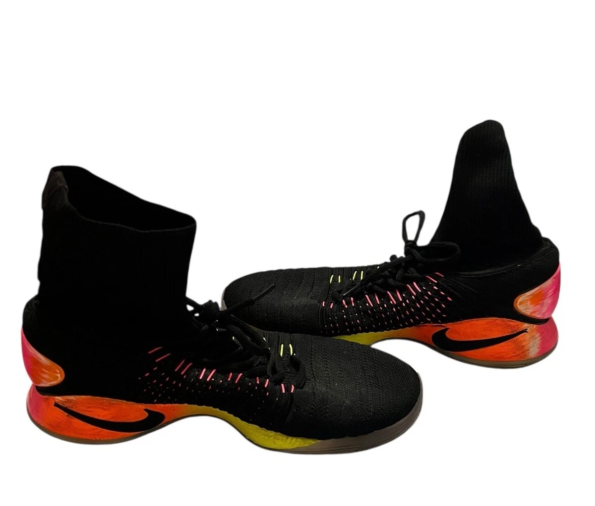 Nike Hyperdunk 2016 Flyknit Unlimited Mens 7 Multicolor Sneaker Shoes BasketBall Nike Hyperdunk 2016 Flyknit Black White | eBay main image 3