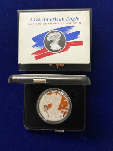 2026 American Eagle 1 Oz Silver Proof 1776-2026 W 250th PRIVY w/OGP