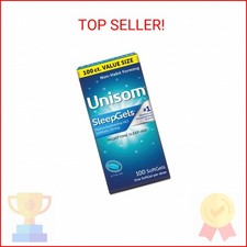 Unisom Nighttime Sleep-Aid Gels, Diphenhydramine HCI 50mg, 100 Count