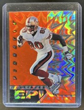 1998 Score Jerry Rice Epix Orange #E19 49ers