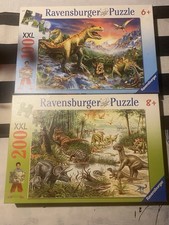 Ravensburger Puzzle 106653 bei Den Dinosauriern, 100 Teile, XXL, 6+ Jahre