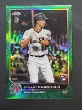 2022 Topps Chrome Ben Baller #156 Stuart Fairchild Blue Refractor 60/75