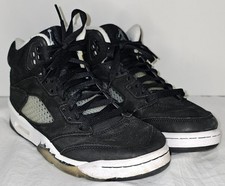 Nike Air Jordan Retro 5 Moonlight Oreo GS 440888-011 Kid's 7Y 2021