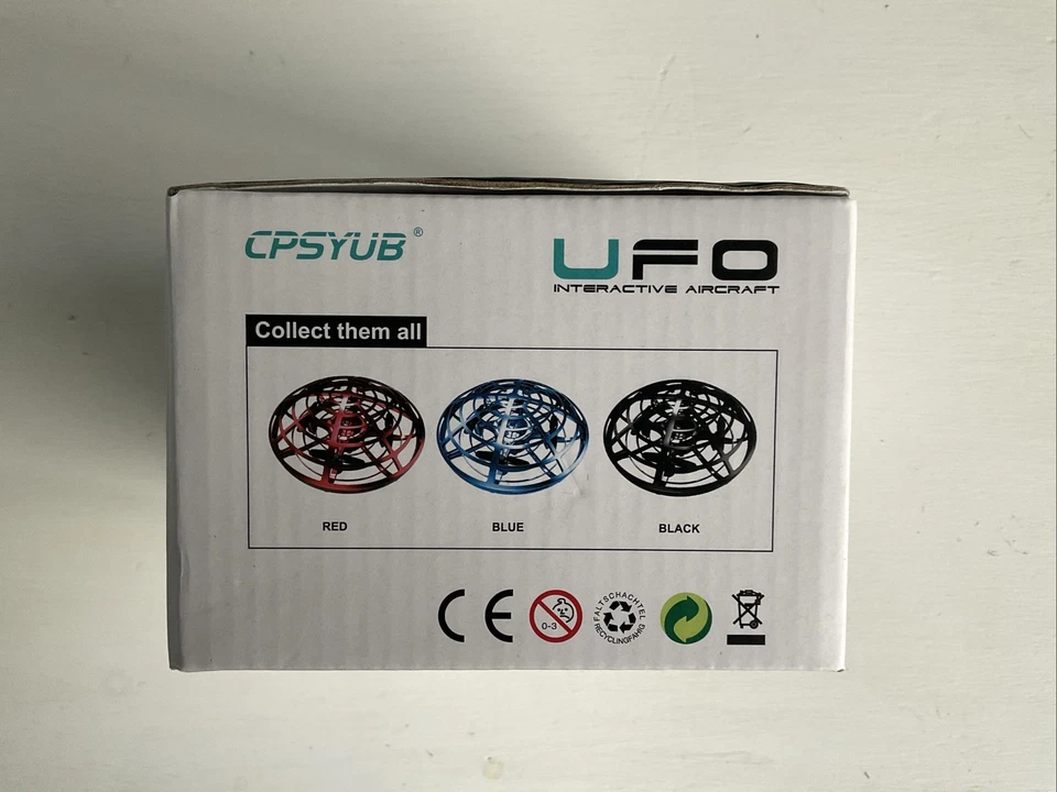 UFO Interactive Aircraft Blinking Lights Hand Controlled. New Opened Box - Image 2 of 4