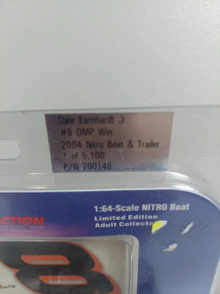 2004 Dale Jr Nitro Boat And Trailer #8 DMP WIN D20 - Image 3 of 3