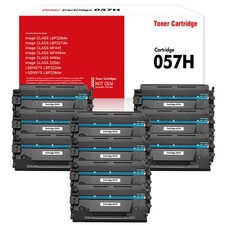 10Pack Toner 057 CRG057 for Canon ImageCLASS MF-445dw LBP-227dw MF-448dw Black