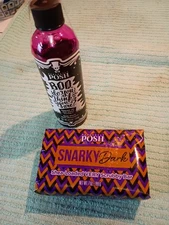 Spooky Perfectly POSH Set of 2 Shea Loaded Bar Soap Bar and Bath Elixir New