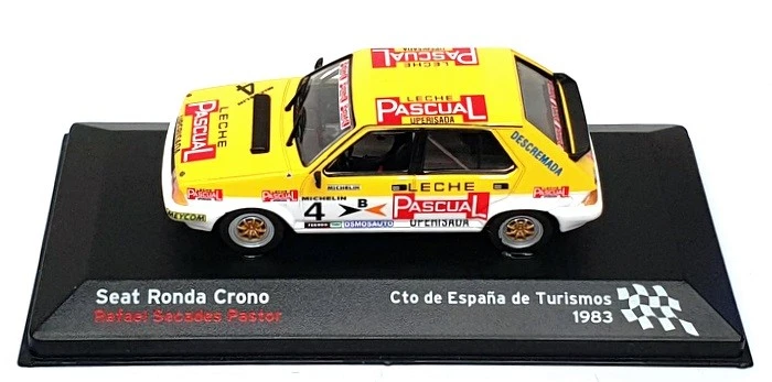 Altaya 1/43 Scale CA36 - Seat Ronda Crono #4 Cto Espana de Turismos 1983 - Image 4 of 4
