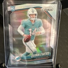 2025 Panini Prizm #307 Quinn Ewers Rookie Silver
