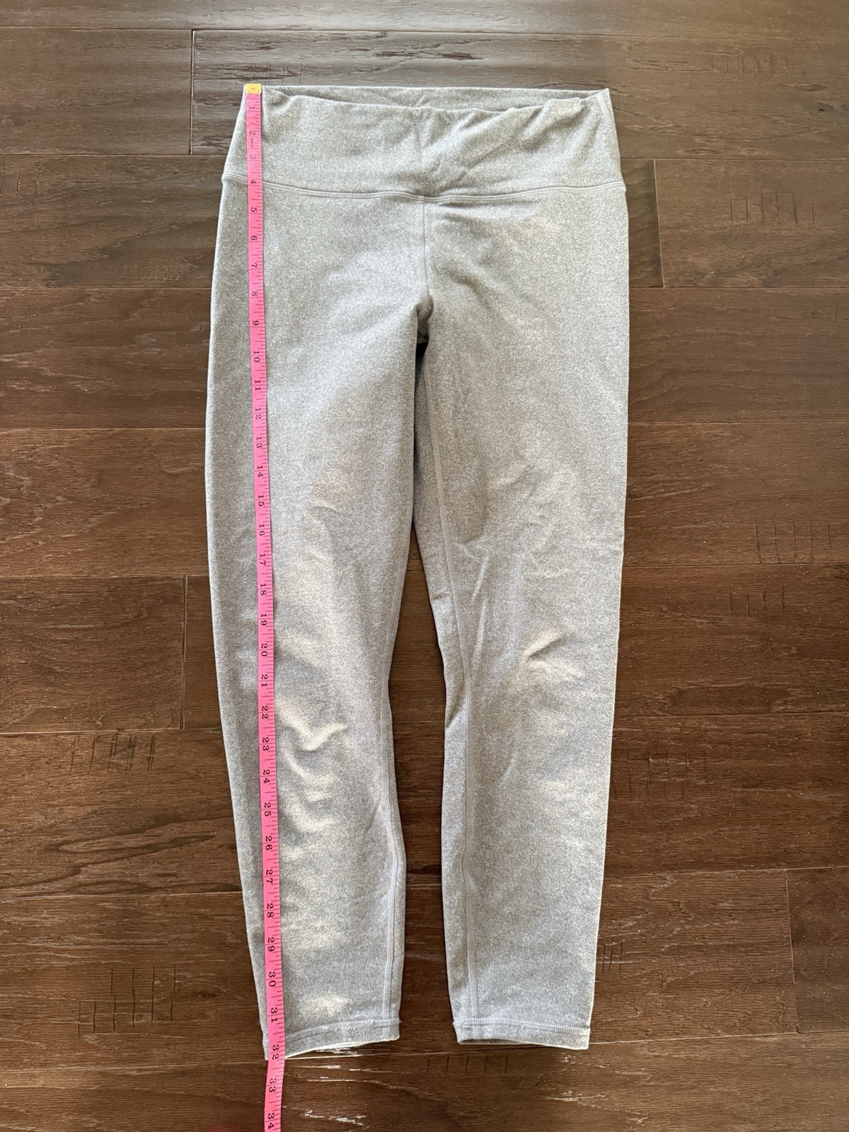 Fabletics Breakthrough Grey Heather Power Hold 7/… - image 1