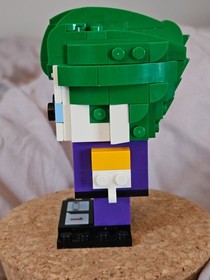 Lego BrickHeadz Super Heroes 41588 The Joker Complete NO Box/Manual Retired 2018