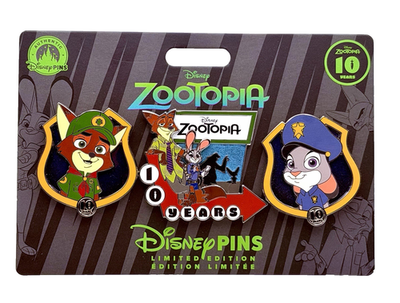 香港ディズニーランド限定　ズートピア　ピンバッジセット　ZOOTOPIA ズートピア ピンバッジ 香港ディズニーランド 限定 - メルカリ