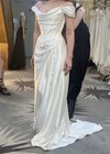 Vivienne Westwood white silk bridal dress Mabel size 6 with larger bust