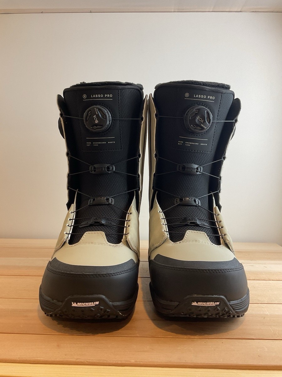 RIDE Lasso Pro Snowboard Boots BOA 2026 Men's Size 10 Dust New