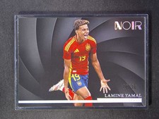 10/10 JSY# 1/1 2024-25 Panini Noir FIFA Lamine Yamal #111 Spain Silver Frame