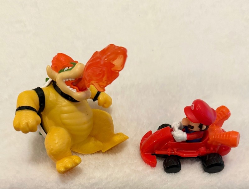 McDonald's Happy Meal Toys 2022 SUPER MARIO BROS MOVIE (Lot of 2) #5 and #7