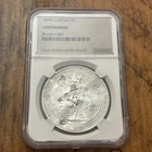 1898 B Great Britain Trade Dollar $1 Chopmarked Certified NGC