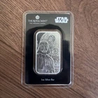 The Royal Mint Star Wars Dark Side 1oz 999 Silver Bullion Bar Brand New In TEP