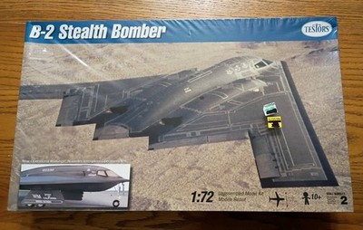 Testors Northrop B-2 Stealth Bomber #571 1/72 Scale Model Kit Factory Sealed 