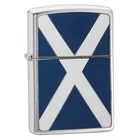 Zippo lighter - Scotland flag - Saltire emblem windproof lighter